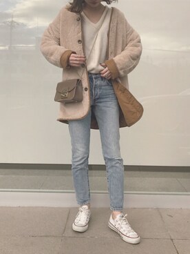 ukapiさん（レディース・158cm）の冬コーディネート