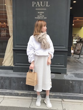 ukapiさん（レディース・158cm）の冬コーディネート