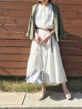 ukapiさん（レディース・158cm）の夏コーディネート