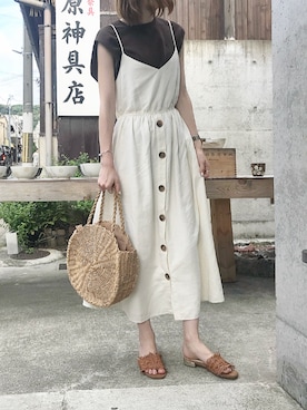 ukapiさん（レディース・158cm）の夏コーディネート