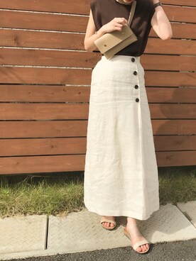 ukapiさん（レディース・158cm）の夏コーディネート