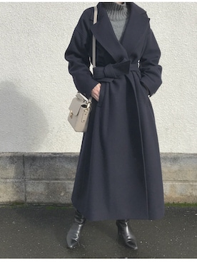 ukapiさん（レディース・158cm）の冬コーディネート