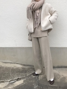 ukapiさん（レディース・158cm）の冬コーディネート