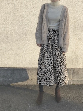 ukapiさん（レディース・158cm）の冬コーディネート