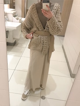 ukapiさん（レディース・158cm）の冬コーディネート