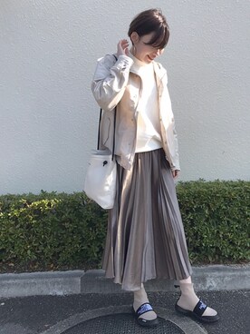 「JOURNAL STANDARD relume（ジャーナルスタンダード　レリューム）のアイテム（ブルゾン）」を使った、ukapiさん（レディース・158cm）の冬コーディネート
