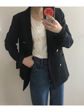 「Rouje（ルージュ）のアイテム」を使った、ukapiさん（レディース・158cm）の春コーディネート