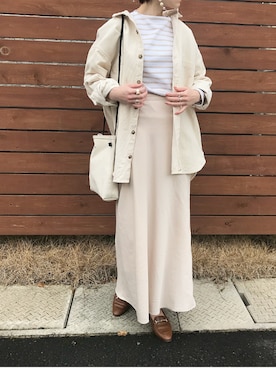 ukapiさん（レディース・158cm）の春コーディネート