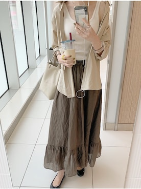 ukapiさん（レディース・158cm）の夏コーディネート