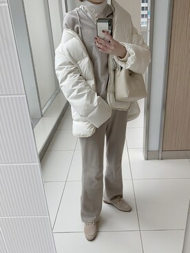 ukapiさん（レディース・158cm）の冬コーディネート