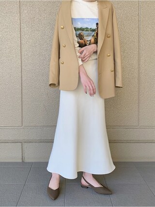 【美品✨】Spick&Span ミラノツイルピークドカラージャケット　金釦　38 美品✨】Spick&Span ミラノツイルピークドカラージャケット 金釦