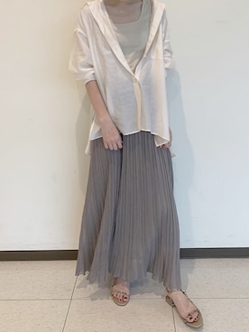 ukapiさん（レディース・158cm）の夏コーディネート