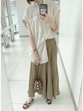 ukapiさん（レディース・158cm）の夏コーディネート