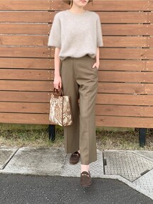 plage（プラージュ）の「Fur ハンソデ プルオーバー◇（ニット