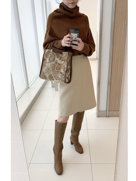 ukapiさん（レディース・158cm）の秋コーディネート