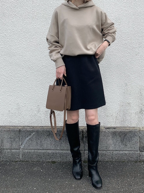 IENA メルトン台形スカート IENA（イエナ）の「メルトン台形スカート◇（スカート）」 - WEAR