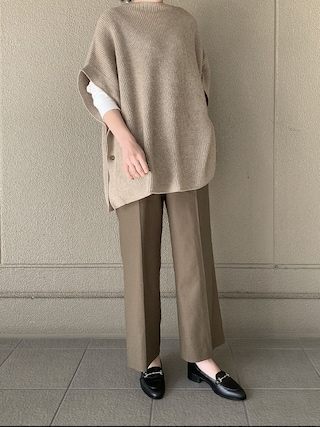 IENA（イエナ）の「カシミヤ混ウールレーヨン 2WAYベスト◇（ベスト