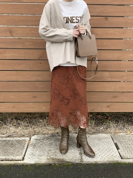 ukapiさん(レディース・158cm)の冬コーディネート