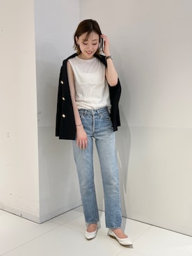 「アイテム（その他シューズ）」を使った、ukapiさん（レディース・158cm・20代）の春コーディネート