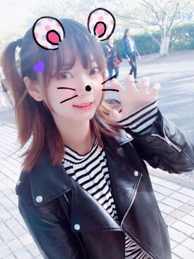 山田遥遥さんのコーディネート