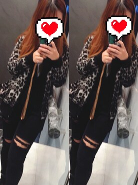 山田遥遥さんのコーディネート