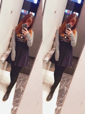 山田遥遥さんのコーディネート