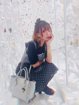 山田遥遥さんのコーディネート