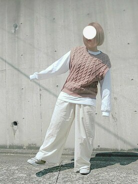 aya_∗*ﾟさん（レディース・153cm）の春コーディネート