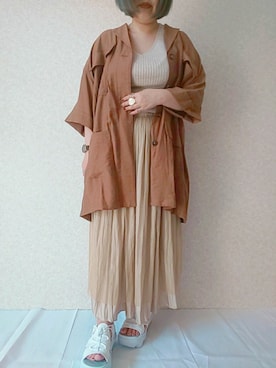 aya_∗*ﾟさん（レディース・153cm）の夏コーディネート