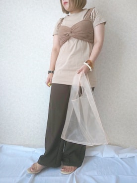 aya_∗*ﾟさん（レディース・153cm）の夏コーディネート