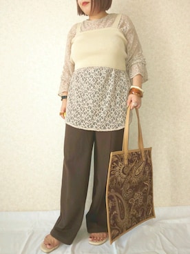 aya_∗*゚さん(レディース・153cm)の秋コーディネート