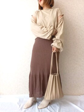 aya_∗*ﾟさん（レディース・153cm）の秋コーディネート