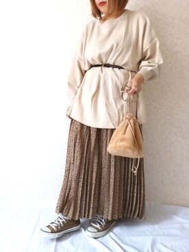 aya_∗*ﾟさん（レディース・153cm）の秋コーディネート