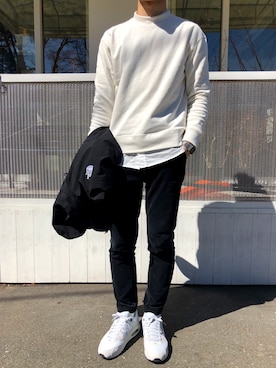 shunさん（メンズ・174cm）の春コーディネート