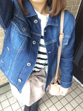 「ANOTHER BRANCH（アナザーブランチ）のアイテム（トップス）」を使った、なんさん（レディース・144cm）の春コーディネート