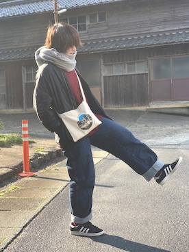 まっすーさん（レディース・161cm）の冬コーディネート