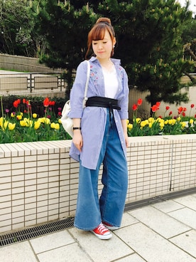 Yuiさん（レディース・163cm）の春コーディネート