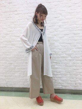 Yuiさん（レディース・163cm）の春コーディネート