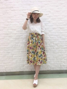 Yuiさん（レディース・163cm）の春コーディネート