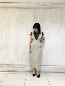 「NARACAMICIE（ナラカミーチェ）のアイテム」を使った、kmmr94さん（レディース・161cm）の春コーディネート