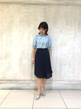 「NARACAMICIE（ナラカミーチェ）のアイテム」を使った、kmmr94さん（レディース・161cm）の春コーディネート