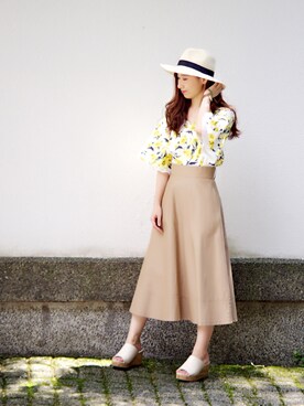 Lunettaさん（レディース・155cm）の夏コーディネート