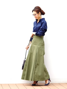 Lunettaさん（レディース・155cm）の秋コーディネート