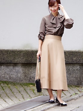 Lunettaさん（レディース・155cm）の秋コーディネート