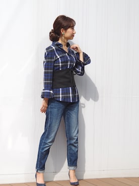 Lunettaさん(レディース・155cm)の冬コーディネート