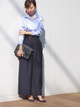 Lunettaさん（レディース・155cm）の冬コーディネート