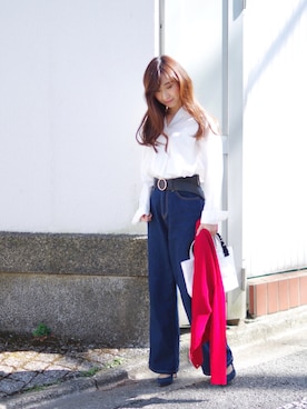 Lunettaさん（レディース・155cm）の春コーディネート