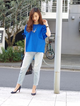 Lunettaさん（レディース・155cm）の春コーディネート