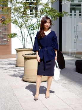 Lunettaさん（レディース・155cm）の春コーディネート