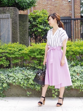 Lunettaさん（レディース・155cm）の夏コーディネート